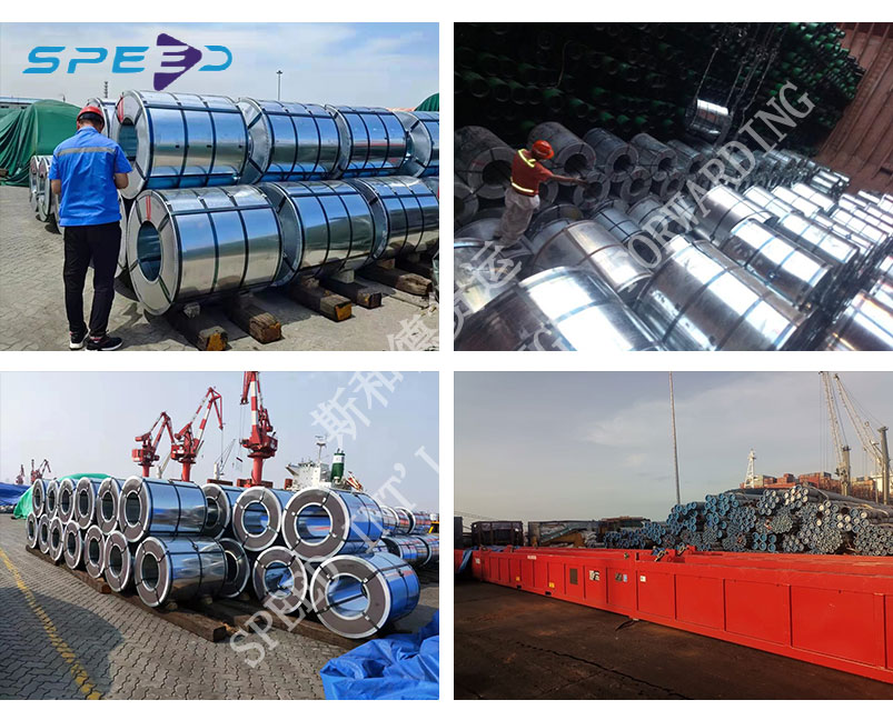 Break Bulk: Heavy Steel Coils & Pipe